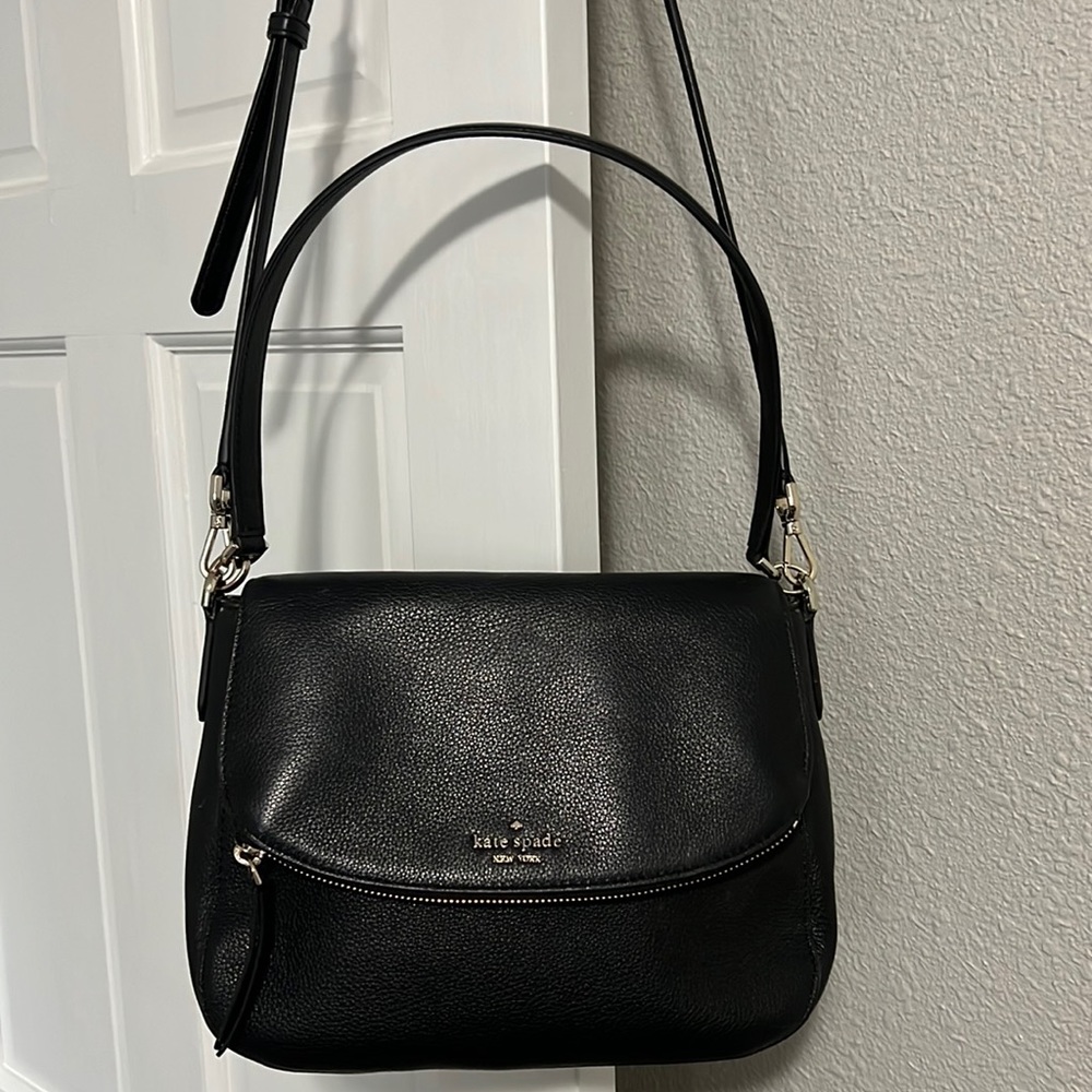 Kate spade crossbody black purse